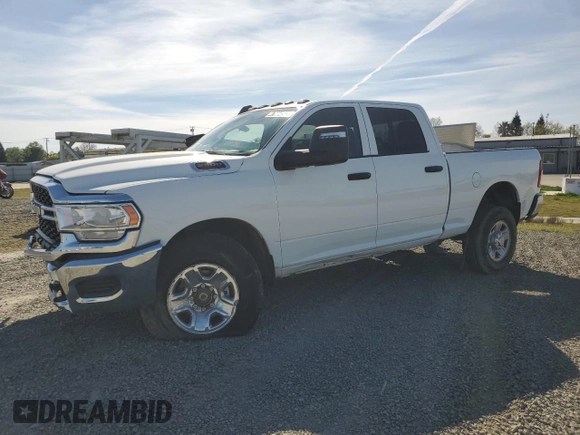 2024 Ram 2500 Tradesman with VIN 3C6UR5CJ8RG124381, listed as a Copart auction lot 47664515 with 12,170 mi miles and Non Repairable. Bid and sale history available at carsss.com. Image 1.