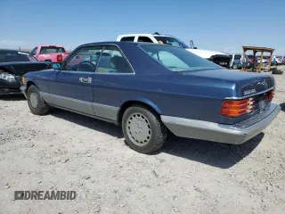 1984 Mercedes-Benz 500 z VIN WDBCA44A6EA018569, wystawiony jako Copart lot #54617005 z przebiegiem 96 009 mil mil oraz Czysty tytuł • Clean title. Historia ofert i sprzedaży dostępna na DreamBid. Obrazek 2.