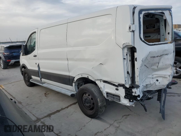 2022 Ford Transit Cargo with VIN 1FTBR1Y8XNKA24879, listed as a Copart auction lot 41635264 with 1,785 mi miles and . Bid and sale history available at DreamBid. Image 2.