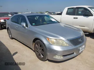 2007 Lexus LS 460 with VIN JTHBL46FX75007410, listed as a IAAI auction lot 42272303 with Not Provided miles and . Bid and sale history available at DreamBid. Image 1.