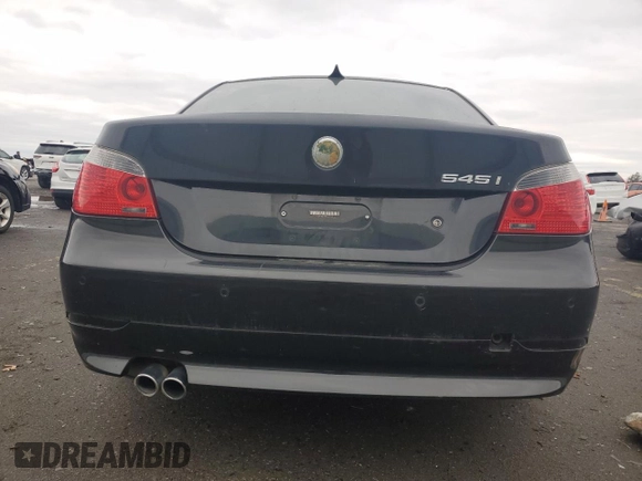 2005 BMW 5 Series 545i with VIN WBANB33515CN67474, listed as a Copart auction lot 47875175 with Not Provided miles and Salvage Title. Bid and sale history available at carsss.com. Image 6.
