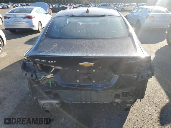 2022 Chevrolet Malibu Premier with VIN 1G1ZE5SX3NF204014, listed as a Copart auction lot 80215274 with 31,249 mi miles and Salvage Title. Bid and sale history available at DreamBid. Image 6.