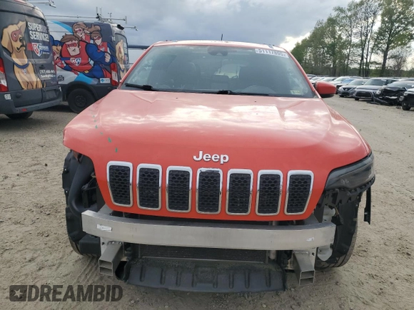 2021 Jeep Cherokee 80th Anniversary with VIN 1C4PJMMX9MD198733, listed as a Copart auction lot 51117895 with 53,561 mi miles and Salvage Title. Bid and sale history available at carsss.com. Image 5.