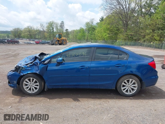 2012 Honda Civic EX with VIN 19XFB2F84CE002147, listed as a IAAI auction lot 42167096 with 182,449 mi miles and . Bid and sale history available at DreamBid. Image 15.