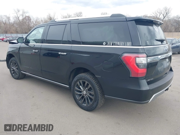 2019 Ford Expedition Max Limited with VIN 1FMJK2AT7KEA58580, listed as a IAAI auction lot 41902573 with 203,854 mi miles and . Bid and sale history available at DreamBid. Image 3.