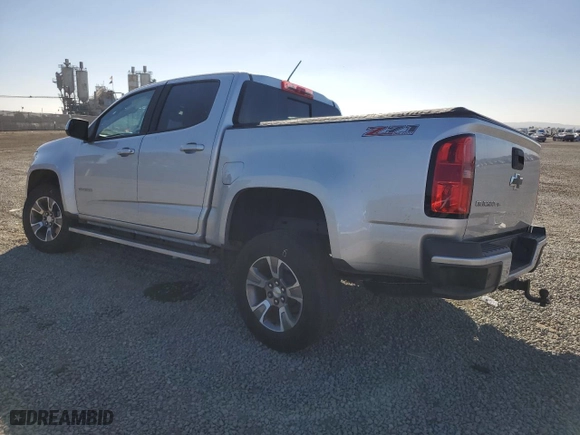 2019 Chevrolet Colorado 4WD Z71 with VIN 1GCGTDENXK1232118, listed as a Copart auction lot 87080994 with 50,306 mi miles and Salvage Title. Bid and sale history available at carsss.com. Image 2.