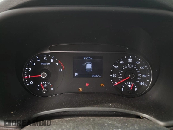 2021 Kia Soul S with VIN KNDJ23AU2M7795745, listed as a Copart auction lot 51895485 with 69,567 mi miles and Salvage Title. Bid and sale history available at carsss.com. Image 9.