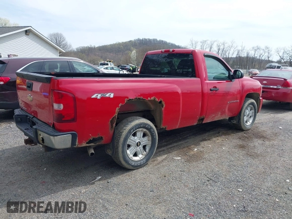 2007 Chevrolet Silverado 1500 1LT with VIN 1GCEK14067Z538823, listed as a IAAI auction lot 41996239 with 175,901 mi miles and . Bid and sale history available at DreamBid. Image 4.