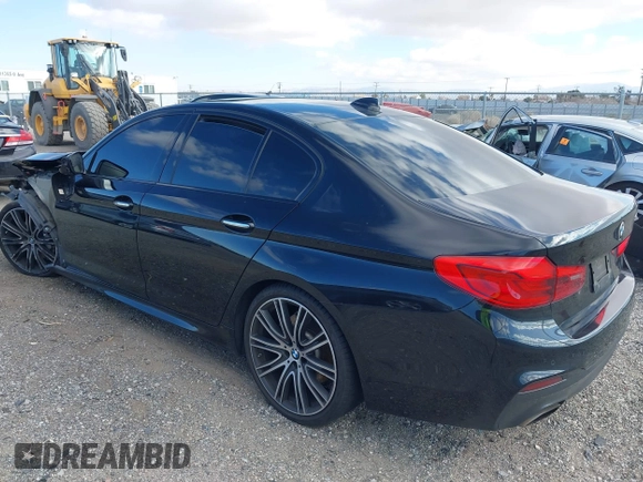 2017 BMW 5 Series 540i with VIN WBAJE5C33HG913604, listed as a IAAI auction lot 41559239 with 107,160 mi miles and . Bid and sale history available at carsss.com. Image 3.