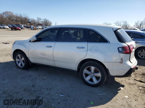 2012 Acura MDX Tech Pkg with VIN 2HNYD2H30CH504754, listed as a Copart auction lot 46655545 with 143,814 mi miles and Salvage Title. Bid and sale history available at carsss.com. Image 2.