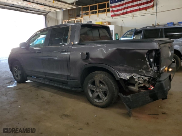 2023 Honda Ridgeline RTL with VIN 5FPYK3F51PB050152, listed as a Copart auction lot 50397675 with 13,995 mi miles and Salvage Title. Bid and sale history available at carsss.com. Image 2.