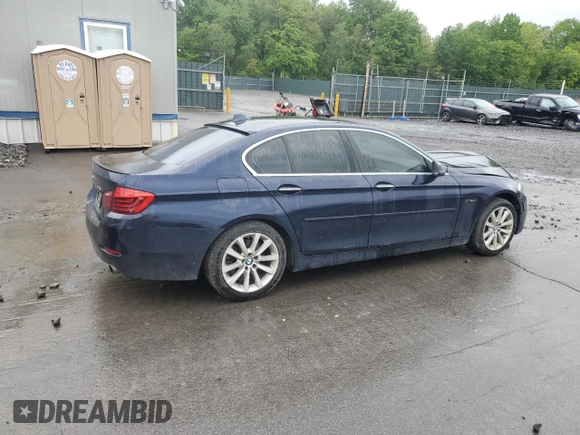 2016 BMW 5 Series 535i xDrive with VIN WBA5B3C5XGG252703, listed as a Copart auction lot 57754425 with 159,036 mi miles and Salvage title. Bid and sale history available at DreamBid. Image 3.