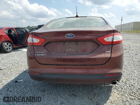 2016 Ford Fusion SE with VIN 3FA6P0H75GR391573, listed as a Copart auction lot 54421395 with 100,489 mi miles and Salvage title. Bid and sale history available at DreamBid. Image 6.
