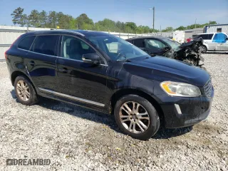 2016 Volvo XC60 T5 Premier with VIN YV4612RK7G2782235, listed as a Copart auction lot 52254425 with 186,396 mi miles and Clean Title. Bid and sale history available at carsss.com. Image 4.