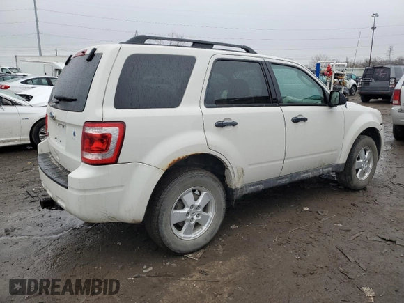 2012 Ford Escape XLT with VIN 1FMCU0D74CKA21592, listed as a Copart auction lot 47059755 with 108,540 mi miles and Clean Title. Bid and sale history available at carsss.com. Image 3.