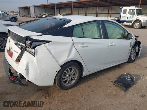 2019 Toyota Prius L Eco z VIN JTDKARFU8K3069783, wystawiony jako IAAI lot #42041554 z przebiegiem 107 363 mil mil oraz . Historia ofert i sprzedaży dostępna na DreamBid. Obrazek 4.