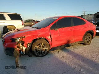 2023 Subaru WRX with VIN JF1VBAA69P9805564, listed as a Copart auction lot 49307365 with 10,599 mi miles and Salvage title. Bid and sale history available at DreamBid. Image 1.