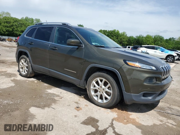 2015 Jeep Cherokee Latitude with VIN 1C4PJLCB1FW689191, listed as a Copart auction lot 55698695 with 114,070 mi miles and Clean Title. Bid and sale history available at carsss.com. Image 4.