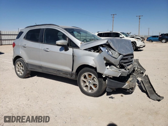 2019 Ford EcoSport SE z VIN MAJ3S2GE8KC303068, wystawiony jako Copart lot #47248645 z przebiegiem 94 481 mil mil oraz Szkody całkowita. Historia ofert i sprzedaży dostępna na DreamBid. Obrazek 4.