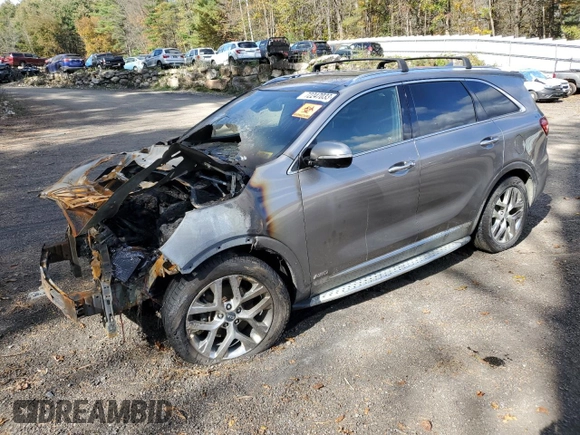 2019 Kia Sorento SX Limited with VIN 5XYPKDA56KG512725, listed as a Copart auction lot 72247033 with Not Provided miles and Salvage Title. Bid and sale history available at carsss.com. Image 1.