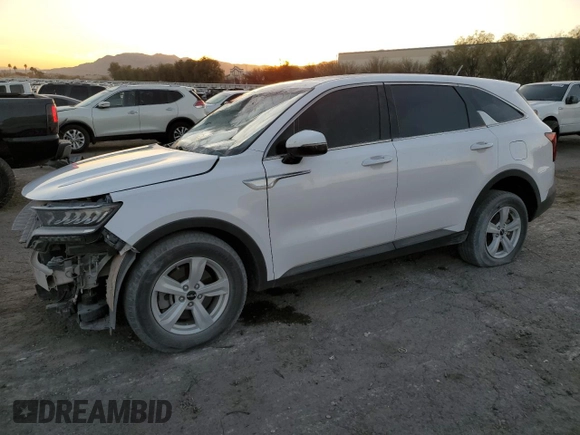 2022 Kia Sorento LX with VIN 5XYRG4LC8NG077202, listed as a Copart auction lot 86316184 with 94,465 mi miles and Salvage Title. Bid and sale history available at carsss.com. Image 1.