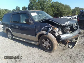 2005 Ford Expedition Eddie Bauer with VIN 1FMPU17555LA63851, listed as a IAAI auction lot 36265440 with Not provided miles and . Bid and sale history available at DreamBid. Image 1.