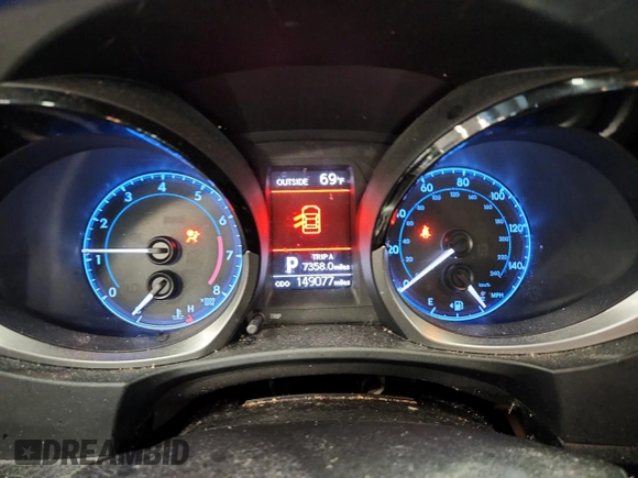 2014 Toyota Corolla L z VIN 5YFBURHE4EP171655, wystawiony jako Copart lot #65644175 z przebiegiem 149 077 mil mil oraz Szkoda całkowita • Salvage title. Historia ofert i sprzedaży dostępna na DreamBid. Obrazek 9.