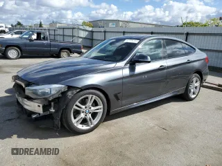 2016 BMW 3 Series Gran Turismo 328i xDrive with VIN WBA8Z5C59GGS38103, listed as a Copart auction lot 51332825 with 79,882 mi miles and Salvage Title. Bid and sale history available at carsss.com. Image 1.
