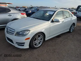 2012 Mercedes-Benz C-Class C 300 Sport with VIN WDDGF8BBXCA696736, listed as a IAAI auction lot 42067917 with 1 mi miles. Bid and sale history available at carsss.com. Image 17.