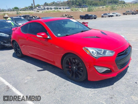2013 Hyundai Genesis Coupe R-Spec with VIN KMHHU6KJ4DU103321, listed as a IAAI auction lot 42489780 with 84,354 mi miles and . Bid and sale history available at DreamBid. Image 1.
