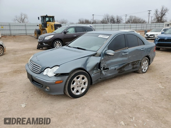 2006 Mercedes-Benz C 280 Luxury with VIN WDBRF54H96A839892, listed as a Copart auction lot 47498505 with 130,104 mi miles and Salvage Title. Bid and sale history available at DreamBid. Image 1.