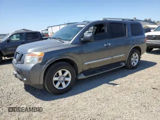 2014 Nissan Armada SV z VIN 5N1AA0ND4EN608560, wystawiony jako Copart lot #52418235 z przebiegiem 105 684 mil mil oraz Szkoda całkowita • Salvage title. Historia ofert i sprzedaży dostępna na DreamBid. Obrazek 1.
