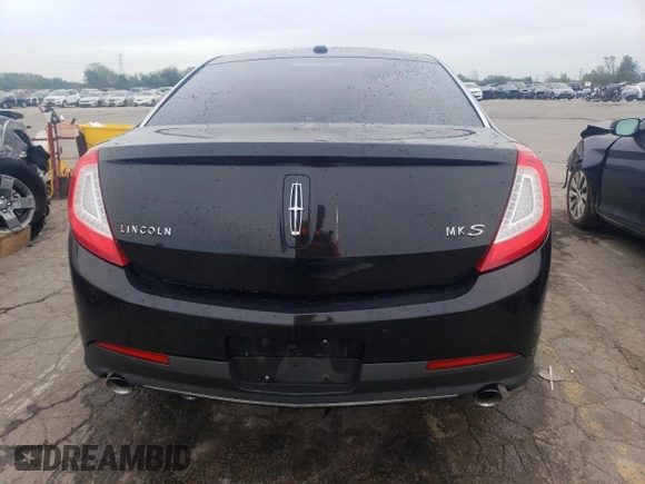 2013 Lincoln MKS with VIN 1LNHL9DK2DG615474, listed as a Copart auction lot 72992954 with 267,975 mi miles and Salvage Title. Bid and sale history available at carsss.com. Image 6.