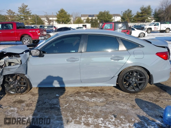 2024 Honda Civic Sport with VIN 2HGFE2F59RH539303, listed as a IAAI auction lot 41417721 with 7,240 mi miles and . Bid and sale history available at DreamBid. Image 14.