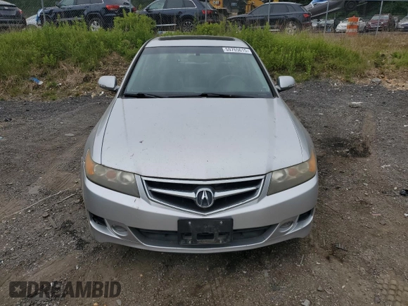 2006 Acura TSX Navi with VIN JH4CL96956C025688, listed as a Copart auction lot 59765615 with 129,508 mi miles and Salvage title. Bid and sale history available at DreamBid. Image 5.