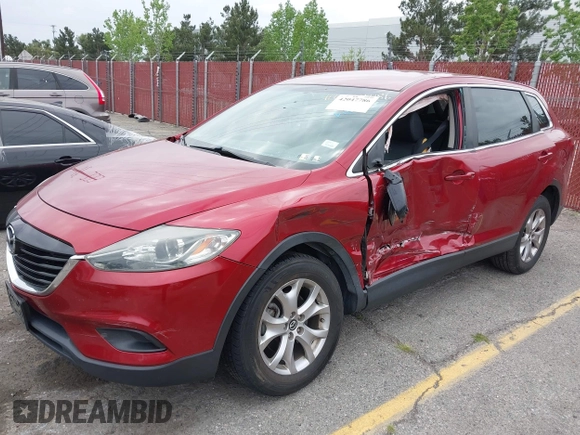 2015 Mazda CX-9 Touring with VIN JM3TB2CV5F0458675, listed as a IAAI auction lot 42047786 with 120,890 mi miles and . Bid and sale history available at carsss.com. Image 18.