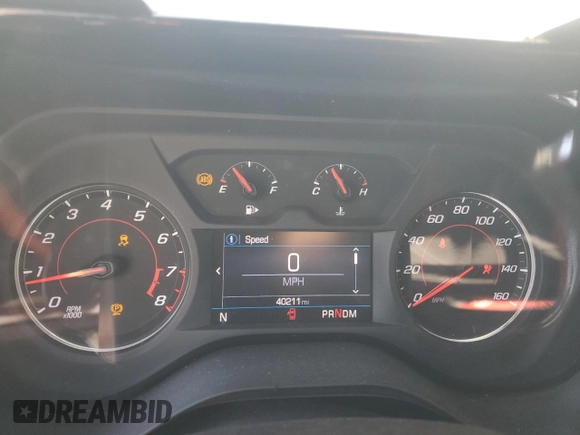 2020 Chevrolet Camaro 1LT with VIN 1G1FB1RS3L0101271, listed as a Copart auction lot 89095855 with 40,211 mi miles and Salvage title. Bid and sale history available at DreamBid. Image 9.