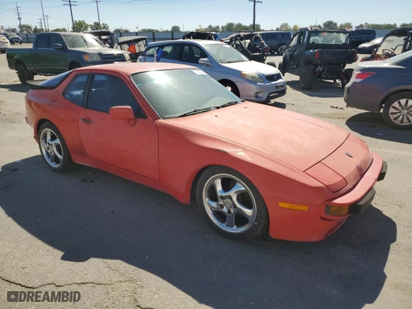 1986 Porsche 944 with VIN WP0AA0949GN452615, listed as a Copart auction lot 72735204 with 203,991 mi miles and Clean Title. Bid and sale history available at carsss.com. Image 4.