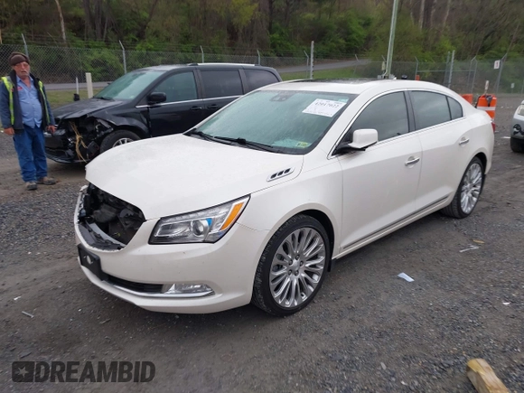 2014 Buick LaCrosse Premium II with VIN 1G4GF5G31EF234190, listed as a IAAI auction lot 42017022 with 125,376 mi miles. Bid and sale history available at carsss.com. Image 19.