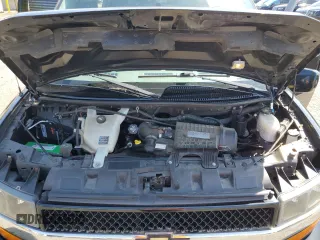2018 Chevrolet Express Cargo Van with VIN 1GCWGBFG5J1242705, listed as a Copart auction lot 55627615 with 77,611 mi miles and Clean Title. Bid and sale history available at carsss.com. Image 12.