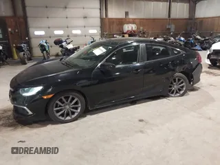 2020 Honda Civic Sedan EX with VIN 19XFC1F35LE203955, listed as a IAAI auction lot 41215735 with 44,102 mi miles. Bid and sale history available at carsss.com. Image 19.