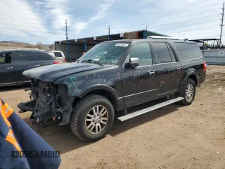 2012 Ford Expedition EL Limited with VIN 1FMJK2A58CEF15545, listed as a Copart auction lot 50229675 with 186,828 mi miles and Salvage Title. Bid and sale history available at carsss.com. Image 1.