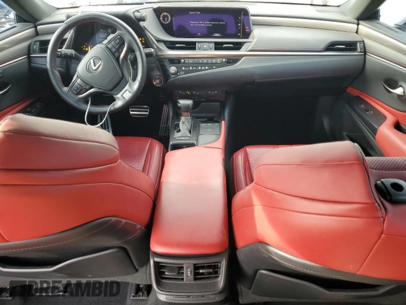 2021 Lexus ES with VIN 58AGZ1B19MU098304, listed as a Copart auction lot 44403435 with 55,016 mi miles and Salvage Title. Bid and sale history available at carsss.com. Image 8.