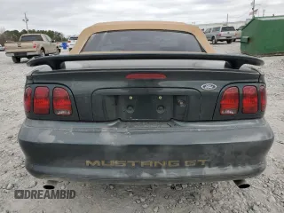 1998 Ford Mustang GT with VIN 1FAFP45X5WF276463, listed as a Copart auction lot 47502755 with 97,931 mi miles and Salvage Title. Bid and sale history available at carsss.com. Image 6.