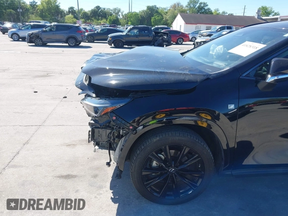 2022 Lexus NX with VIN JTJKGCEZ6N5000248, listed as a IAAI auction lot 41828318 with 23,100 mi miles. Bid and sale history available at carsss.com. Image 6.