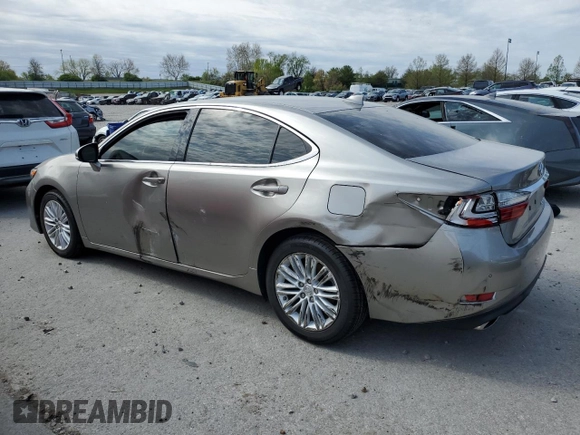 2017 Lexus ES with VIN 58ABK1GG7HU041956, listed as a Copart auction lot 53037135 with 79,482 mi miles and Salvage Title. Bid and sale history available at carsss.com. Image 2.