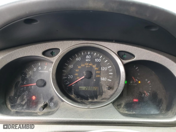 2001 Toyota Highlander with VIN JTEGF21A610008018, listed as a Copart auction lot 53156535 with 288,829 mi miles and Clean Title. Bid and sale history available at carsss.com. Image 9.