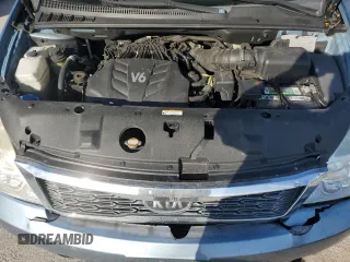 2012 Kia Sedona LX with VIN KNDMG4C70C6499008, listed as a Copart auction lot 76090754 with 175,131 mi miles and Salvage Title. Bid and sale history available at carsss.com. Image 12.