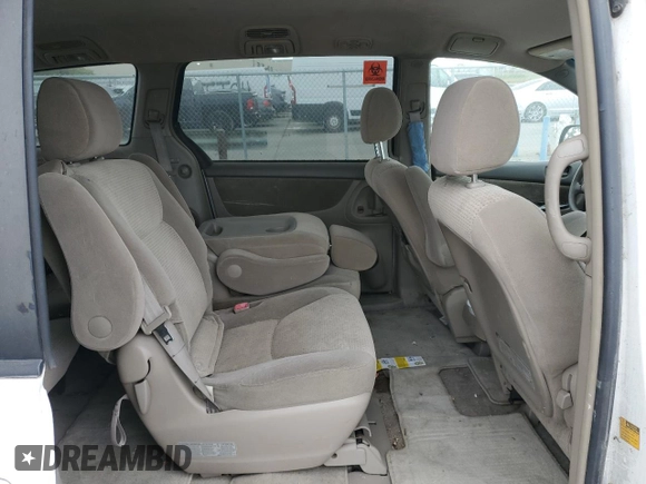 2006 Toyota Sienna CE with VIN 5TDZA23C96S563804, listed as a Copart auction lot 54916745 with 191,218 mi miles and Clean Title. Bid and sale history available at DreamBid. Image 11.