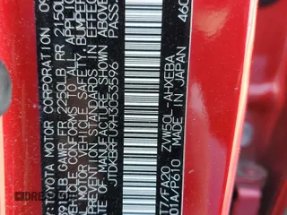 2017 Toyota Prius Two с VIN JTDKBRFU9H3053596, выставлен на аукционе Copart как лот 58015505 с пробегом 67 499 миль миль и Списание • Salvage title. История ставок и продаж доступна на DreamBid. Изображение 13.